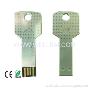 Metal USB Key with Engraving Logo for Promotion